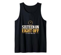 Sedici su Otto Fuori Lineman Overtime Doppio Lineman Lineman Canotta