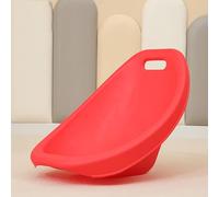 Sedie a dondolo per bambini, leggere, impilabili, in plastica, per asili nido e aule, sicure e comode, sedie rosse per bambini
