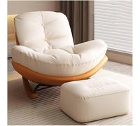 Sedie A Dondolo, Sedia A Dondolo per La Scuola Materna, Sedia A Dondolo Morbida con Design del Piede, Comoda Sedia A Dondolo Imbottita Glider Rocker, Divano da Soggiorno Sedia, Rocking Chair-c