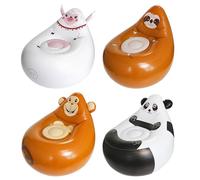 Sedie a pouf - Pouf gonfiabile | Sedile portatile a forma di animale | Divano da esterno | Uso per campeggio, patio, spiaggia, viaggi, interni, cortile, balcone, giardino, camera, mobili per n