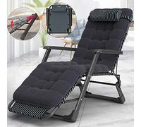 Sedie a sdraio pieghevoli reclinabili - Salotto portatile per patio, campeggio, spiaggia e pause pranzo in ufficio - Design confortevole regolabile salvaspazio