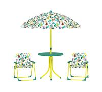 SEDIE AIYAPLAY IT3E3-012V00GN - set giardino bambini pieghevole con ombrellone
