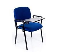 Sedie Blu ufficio d'attesa,conference, con scrittoio ribaltabile .Piu' acquisti piu' risparmi (6)
