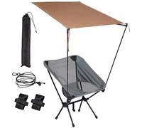 Sedie da a baldacchino - Sport portatili sedia a sdraio - Hesphy Heavy Duty Sunshade Shelter ombrello per soggiorno Adulti Viaggio Patio Patio Patio Tail Garden Outdoors Escursioni Spiaggia