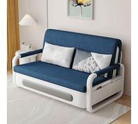 Sedie da cucina imbottite spesse Sofa,Convertible Futon Sofa Bed,3-in-1 Multi-Functional Sleeper Chair Bed,Adjustable Backrest Recliner With Modern Linen Fabric for Living Room Bedroom Apartment Small