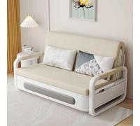 Sedie da cucina imbottite spesse Sofa,Convertible Futon Sofa Bed,3-in-1 Multi-Functional Sleeper Chair Bed,Adjustable Backrest Recliner With Modern Linen Fabric for Living Room Bedroom Apartment Small