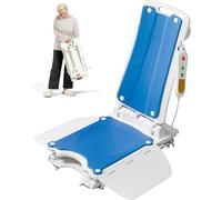 Sedie Da Doccia Per Anziani,Sollevatori Da Bagno Per Anziani,Sollevatore Da Pavimento Per Anziani,Leggero,Pieghevole,Capacità Di 136 Kg,Adatto Agli Anziani 14.8V 2.2Ah
