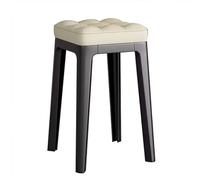 Sedie da pranzo impilabili verdi portatili imbottite con schienale senza schienale con gambe in plastica, ideali per ristoranti, cucine, aule, salvaspazio, seduta versatile