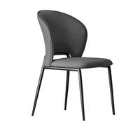 Sedie da Pranzo, sedie Laterali da Sala da Pranzo in Stile Moderno di metà secolo, sedie Decorative in Microfibra, Si rimettono in Forma Rapidamente e Non Ti stancano Dopo Essere s