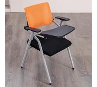Sedie da ufficio ergonomiche impilabili pieghevoli con braccioli struttura in metallo seduta in rete per sala formazione aree reception e uso ospite