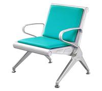 Sedie della sala d'attesa con i bracci, disposizione dei posti a sedere del cuoio dell'unità di elaborazione per le lobby di affari, dell'ospedale e del mercato