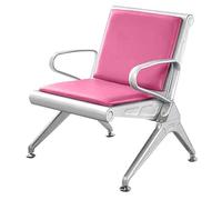 Sedie della sala d'attesa con i bracci, disposizione dei posti a sedere del cuoio dell'unità di elaborazione per le lobby di affari, dell'ospedale e del mercato