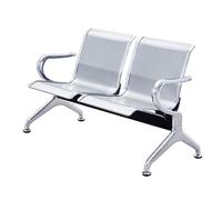 Sedie della sala d'attesa con il bracciolo e lo schienale, soluzione comoda della disposizione dei posti a sedere per l'aeroporto, la banca, l'ospedale e le aree di ricevimento dell'ufficio