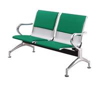 Sedie della sala d'attesa dell'ufficio con il bracciolo, banco di ricevimento dell'ospite del cuoio dell'unità di elaborazione per il mercato, la banca, l'ospedale,