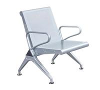 Sedie ergonomiche della hall con braccioli, comoda panca per sala d'attesa per cliniche, aeroporti, ospedali, saloni, barbieri e banche, soluzione per gli ospiti dell'ufficio