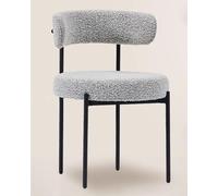 Sedie imbottite con gambe in metallo, versatili sedie da cucina e soggiorno, ideali per sala da pranzo, trucco, camera da letto, design elegante e confortevole