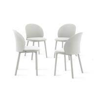 Sedie Melissa, set da 4, Grigio