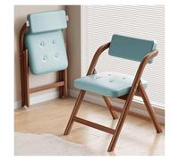 Sedie pieghevoli in legno con sedili imbottiti, moderne sedie laterali con gambe in legno di gomma, sedie pieghevoli impilabili pieghevoli extra per sedie da festa (stile 5)