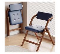 Sedie pieghevoli moderne in legno con sedili imbottiti, design impilabile, per feste ed eventi, soluzione comoda ed elegante