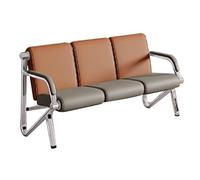 Sedie resistenti della sala d'attesa di 3-Seat, banco comodo di ricevimento dell'ospite per l'aeroporto, l'ospedale, la banca, il salone, la stanza di corridoio del barbiere