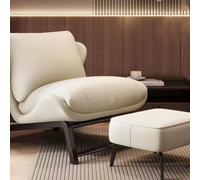 Sedie spesse imbottite per soggiorno e camera da letto, eleganti e confortevoli, perfette per la casa e mobili per il relax