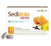 BIOS LINE Sedigola - Active Apix Menta, 20 pastiglie