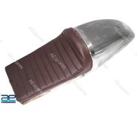 Sedile a Cuscino Marrone Scuro con Base Pan per Benelli Mojave Cafe Racer