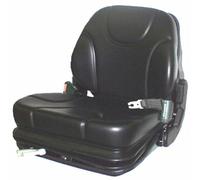 Sedile Ama Fully Sky Nero con Molleggio e Microswitch