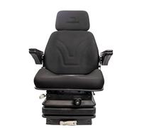 Sedile Ama Top Sospensione Pneumatica Tessuto Nero