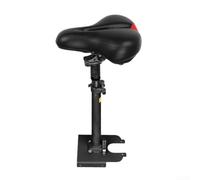 Sedile ammortizzante pieghevole per scooter elettrico Xiaomi Pro Pro2 in lega di alluminio Cuscino ergonomico colore nero Kit di aggiornamento per una guida fluida e un comfort di lunga durata su