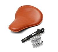 Sedile Anteriore E Posteriore Sella monoposto per motocicletta in similpelle retrò per Shadow VT750 VT600 VT125, cuscino per sedile per Bobber Chopper