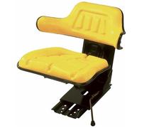 Sedile Avvolgente Ama Sky Giallo per Trattori con Molleggio