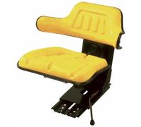 Sedile avvolgente con molleggio sky giallo