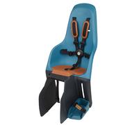 Sedile bici Junior portapacchi posteriore pieghevole Minia ( Blu )
