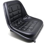 Sedile con guide di scorrimento nero in sky per trattore e macchine agricole 435x485x363 mm