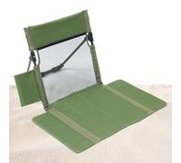 Sedile con schienale e caratteristica portatile per lo stadio | di schienale ergonomico per giardino stadio per campeggio da campeggio in spiaggia attività all'aperto | Bleacher Seat - P