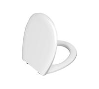Sedile copri WC bianco Normus in Duroplast con cerniere in metallo Vitra 115-003