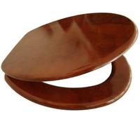 Sedile copri WC/Copriwater in MDF legno scuro