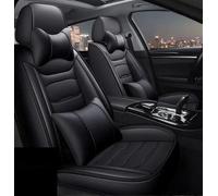 Sedile Coprisedili Coprisedile Auto In Pelle PU Per Citroen C5 Per Aircross 2017-2024 Accessori Auto Coprisedili Auto(Nero,Luxury)