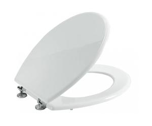 Sedile coprivaso Wc Gedy Acquamarina in MDF Bianco 000040290200200