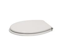 Sedile coprivaso WC in colore bianco lucido compatibile con serie Ellisse Ercos