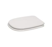 Sedile coprivaso WC in colore bianco lucido compatibile con serie Tesi Ercos BSO