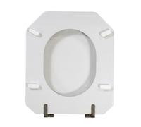 Sedile Copriwater Cesame Deco' color Bianco in Poliestere