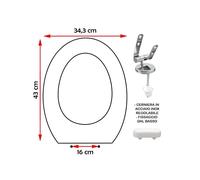 SEDILE COPRIWATER COMPATIBILE ASTRA TRIO BIANCO