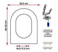 SEDILE COPRIWATER COMPATIBILE CESAME SYMBOL BIANCO