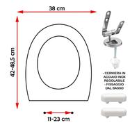 SEDILE COPRIWATER COMPATIBILE FLAMINIA WEB BIANCO