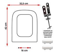 SEDILE COPRIWATER COMPATIBILE G.S.I. ADDA BIANCO