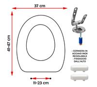 SEDILE COPRIWATER COMPATIBILE GLOBO 4ALL BIANCO