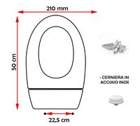 SEDILE COPRIWATER COMPATIBILE POZZI GINORI ALFEO 3 PZ BIANCO