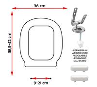 SEDILE COPRIWATER COMPATIBILE SIMAS PLANA BIANCO
